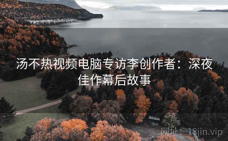 汤不热视频电脑专访李创作者：深夜佳作幕后故事