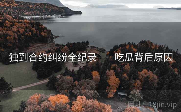 独到合约纠纷全纪录——吃瓜背后原因